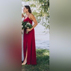 Merlot Bridesmaid Dress